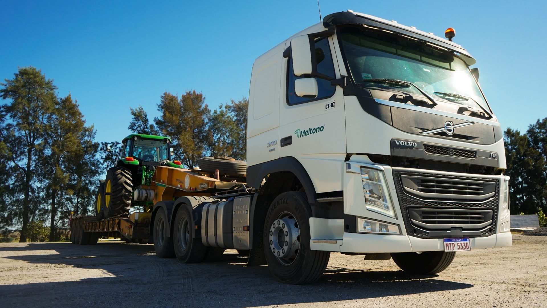 Transporte de equipos pesados